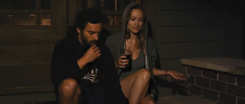 Drinking Buddies Trailer: Jake Johnson and Olivia Wilde Sitting in a Brewery