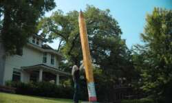A Short Documentary About A Giant Pencil